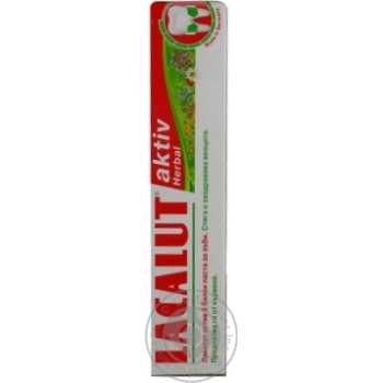 Зубна паста Lacalut active Herbal 75мл купити, ціни на МегаМаркет - фото 5