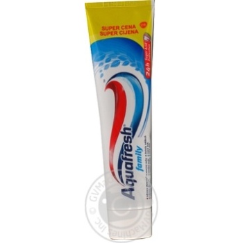 Toothpaste Aquafresh 100ml - buy, prices for MegaMarket - photo 1