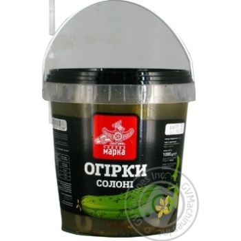 Огурцы Чудова Марка соленые 1кг купить, цены на МегаМаркет - фото 4