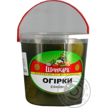 Shinkar pickled salt cucumber 1000g - buy, prices for MegaMarket - photo 1