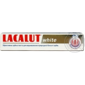 Lacalut White Toothpaste - buy, prices for MegaMarket - photo 1