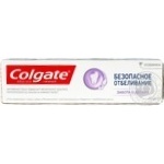 Зубна паста Colgate Безпечне відбілювання Турбота про ясна з фторидом 75мл