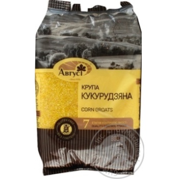 Avgust Premium Corn Groats - buy, prices for MegaMarket - photo 1