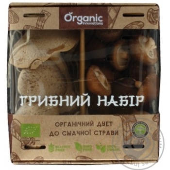 Грибной набор Эринги + Шиитаке Нико Агро Холдинг Organic Innovations органический 250г купить, цены на МегаМаркет - фото 2