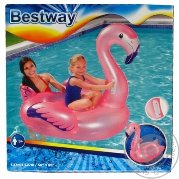 Toy Flamingo to rest 127х127сm - buy, prices for MegaMarket - photo 1