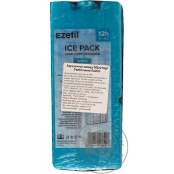 Акумулятор холоду Ezetil 2*300г купить, цены на МегаМаркет - фото 4