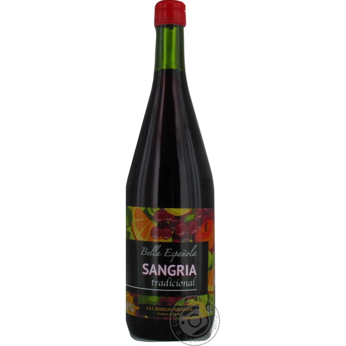

Вино Сангрия Bella Espanola красное сладкое 1л