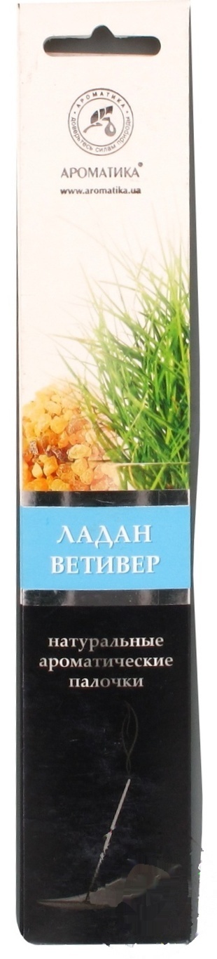 

Аромапалички Ароматика Ладан и ветивер 8шт
