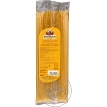 Pasta spaghetti Castagno 500g - buy, prices for MegaMarket - photo 3