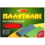 Пластилін 8 кольорів 160г ТК-52105