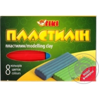 Пластилін 8 кольорів 160г ТК-52105 купить, цены на МегаМаркет - фото 1