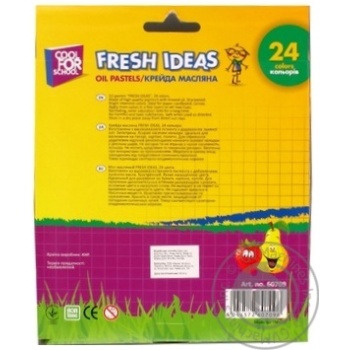 Economix Fresh Ideas Oily Chalk 24 Colors - buy, prices for MegaMarket - photo 4