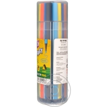 Round Felt-tip Pens Cool for School Juicy 24 colors CF15213 - buy, prices for ULTRAMARKET - photo 2