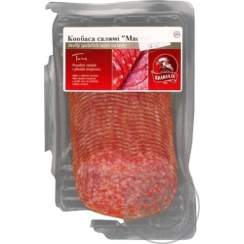 sausage salami krahulik pork 100g Czech Republic - buy, prices for - photo 2