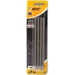 Олівець чорнографітний BIC Ecolution Black 4 шт. 896016