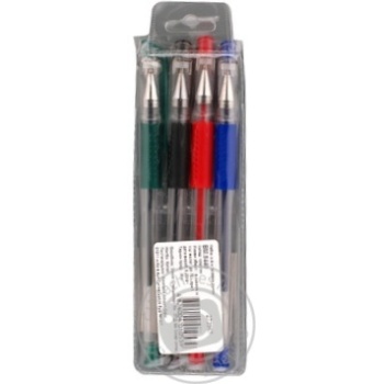 Pen Buromax 4pcs - buy, prices for MegaMarket - photo 6