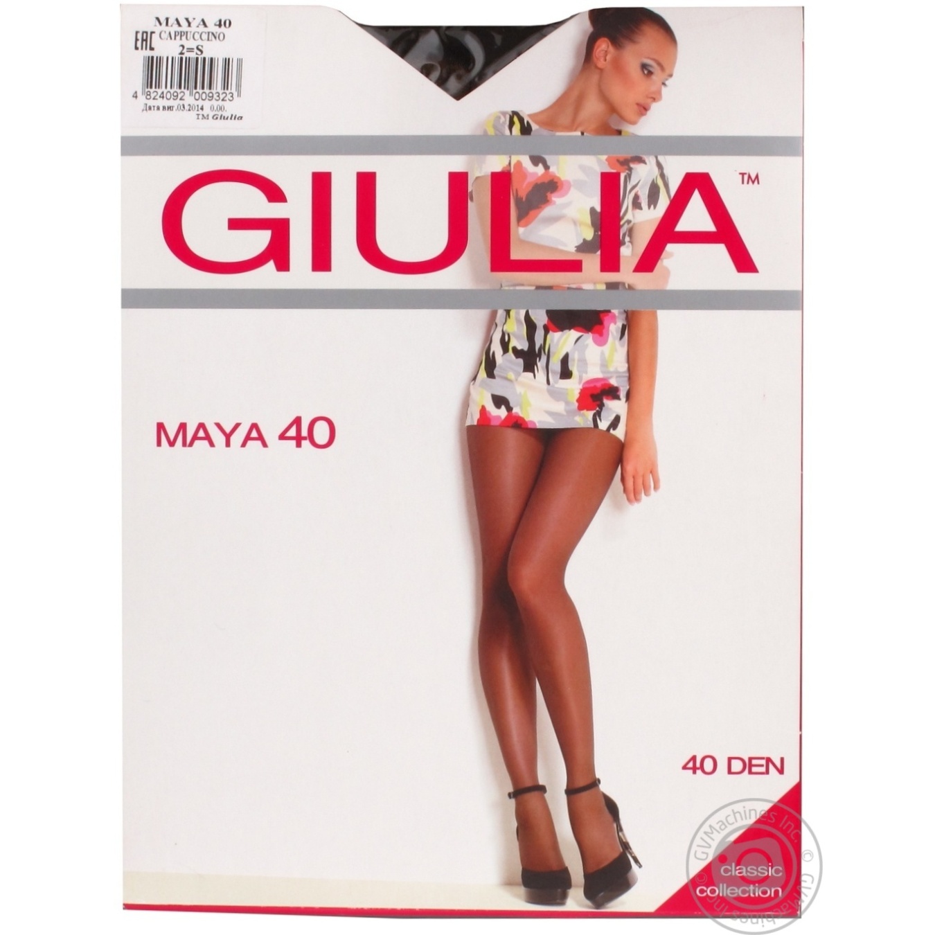 

Колготы Giulia Maya Cappuccino 40D размер 2