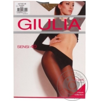 Tights Giulia Sensi daino polyamide for women 40den 4size - buy, prices for MegaMarket - photo 1