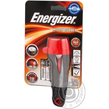 Energizer Impact Rubber Flashlight 2AAA - buy, prices for Auchan - photo 1