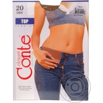 Conte Top 20 den Natural Tights for Women Size 3 - buy, prices for MegaMarket - photo 2