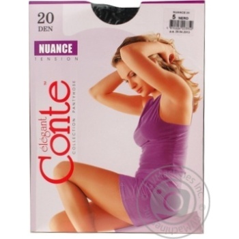 Conte Nuance 20den Tights s.5 Nero - buy, prices for Vostorg - photo 2