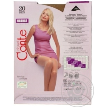 Conte Nuance 20den Tights s.5 Natural - buy, prices for MegaMarket - photo 3