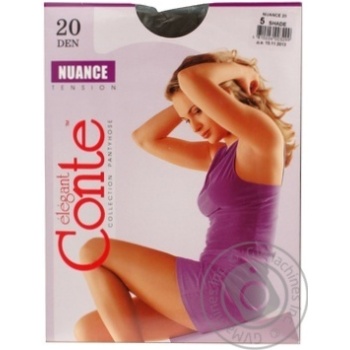 Conte Nuance Women's Tights 20 den 5 shade - buy, prices for MegaMarket - photo 1