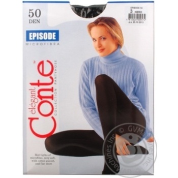 Tights Conte Episode deniers for women 50den 3size - buy, prices for MegaMarket - photo 1
