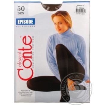 Колготки женские Conte Elegant Episode Мокка 2р 50ден - купить, цены на ULTRAMARKET - фото 2