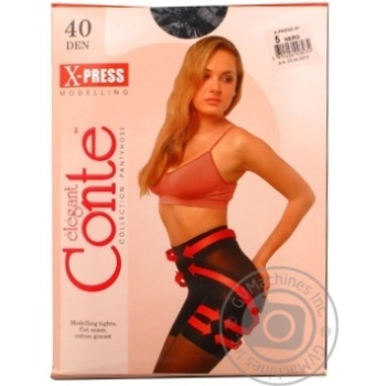 Tights Conte nero for women 40den 5size - buy, prices for MegaMarket - photo 1