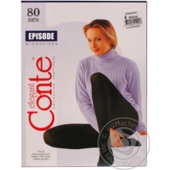 Conte Episode 80den Tights size 4 Mocca - buy, prices for MegaMarket - photo 3