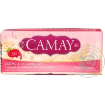 soap camay strawberries with cream 90g Ukraine - buy, prices for - photo 2