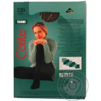 Conte Elegant Triumf Mocca Women's Tights 5s 220den - buy, prices for Vostorg - photo 5