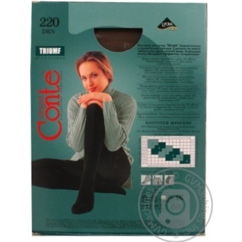 Conte Elegant Triumf Mocсa Women's Tights 6s 220den - buy, prices for Vostorg - photo 3