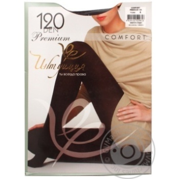 Колготи  Интуиция  COMFORT 120 / 4 / GRAFFITI купити, ціни на МегаМаркет - фото 1