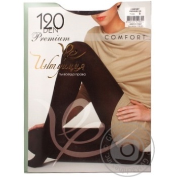 Intuicia Comfort Oraffiti Women's Tights 120den 3s - buy, prices for NOVUS - photo 1