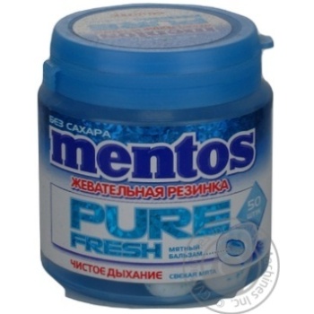 Candy Mentos Pure fresh mint 100g Russia - buy, prices for MegaMarket - photo 1