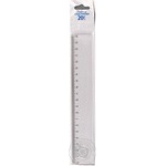 Лінійка 20 см пластмасова NV-72003 х24