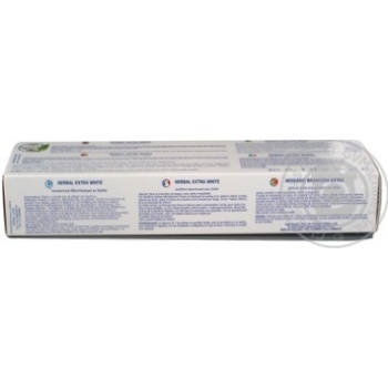 Зубна паста HERBAL Extra White 100мл х12 купить, цены на МегаМаркет - фото 3