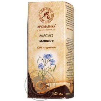 Oils Aromatika flaxseed for body 50ml - buy, prices for MegaMarket - photo 1