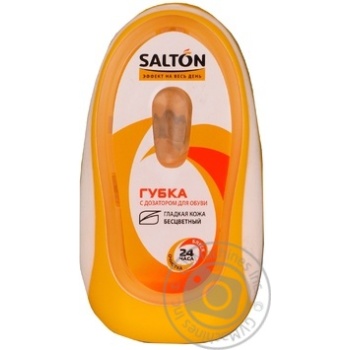 Губка для гладкой кожи с дозатором Salton 7мл купить, цены на МегаМаркет - фото 3