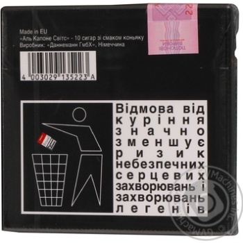 Al Capone Sweets filter Cigars - buy, prices for - photo 7