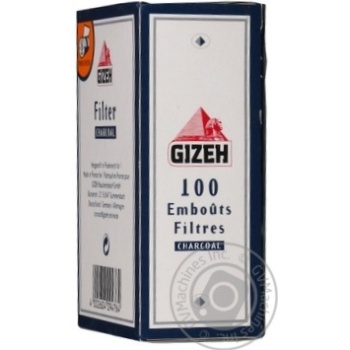Фільтр для сигарет Gizeh 100шт 8мм купити, ціни на МегаМаркет - фото 8