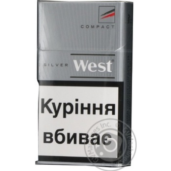 Цигарки West Compact Silver - купить, цены на - фото 5