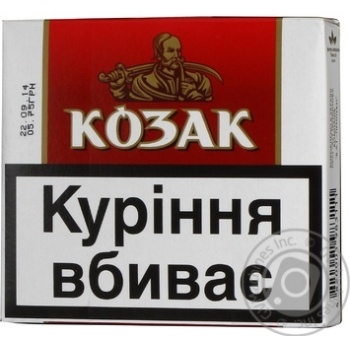 Cigarettes Kozak 25g - buy, prices for NOVUS - photo 6