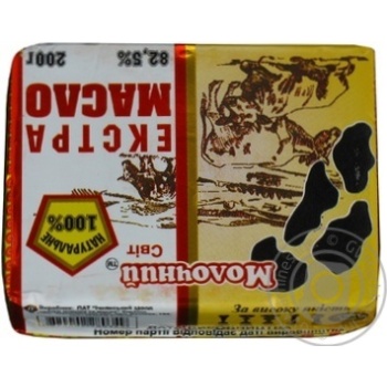 Butter Molochniy svit 82.5% 200g Ukraine - buy, prices for NOVUS - photo 3