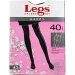 Колготи жін. LEGS 102 HAPPY 40 NERO №4