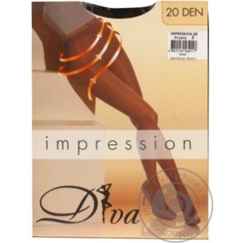 tights diva mocha polyamide 20den - buy, prices for - photo 1