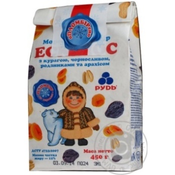 Ice-cream Rud Esquimau with dried apricots 450g Ukraine - buy, prices for NOVUS - photo 3