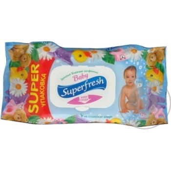 Super Fresh Baby And Mom Wet Wipes - buy, prices for MegaMarket - photo 2